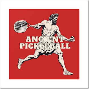 Ancient Pickleball Posters and Art